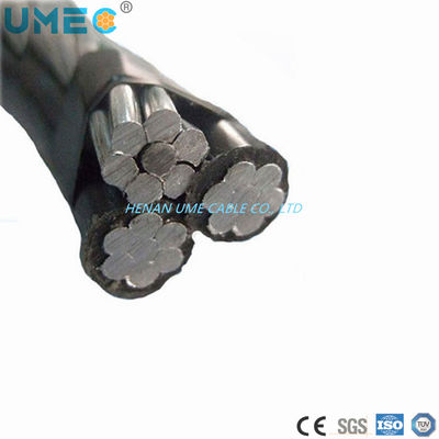 LV Triplex Service Drop Aluminium Conductor XLPE câble d'alimentation AAC/AAAC/ACSR ABC isolé