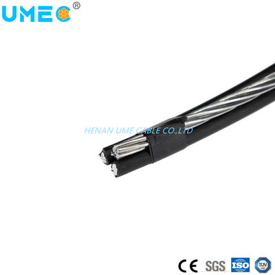 IEC XLPE ou PE Isolation 10mm2 35mm2 50mm2 Cable noir en aluminium ABC