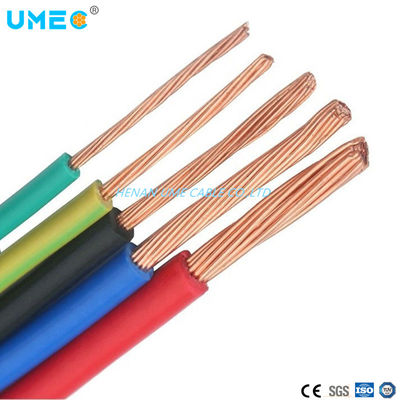 Fils et câbles électriques industriels en cuivre à basse tension pour intérieur, isolés en PVC