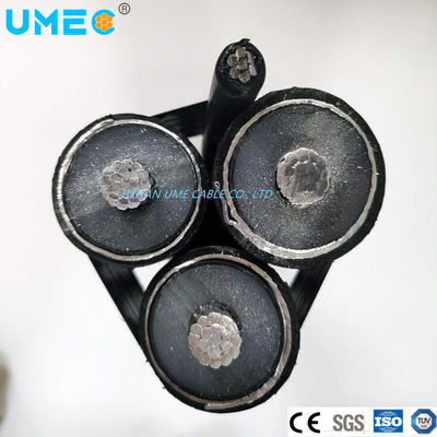 ASTM Standard Duplex Triplex Quadruplex Service Drop Cable en aluminium ABC Cable noir