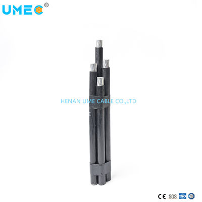 Câble aérien torsadé (ABC) 0.6/1kV, isolant XLPE, conducteur en aluminium AAC/AAAC/ACSR, 3X1/0AWG