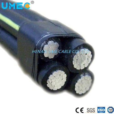 Cable aérien isolé en PVC anti-âge pour l'éclairage urbain
