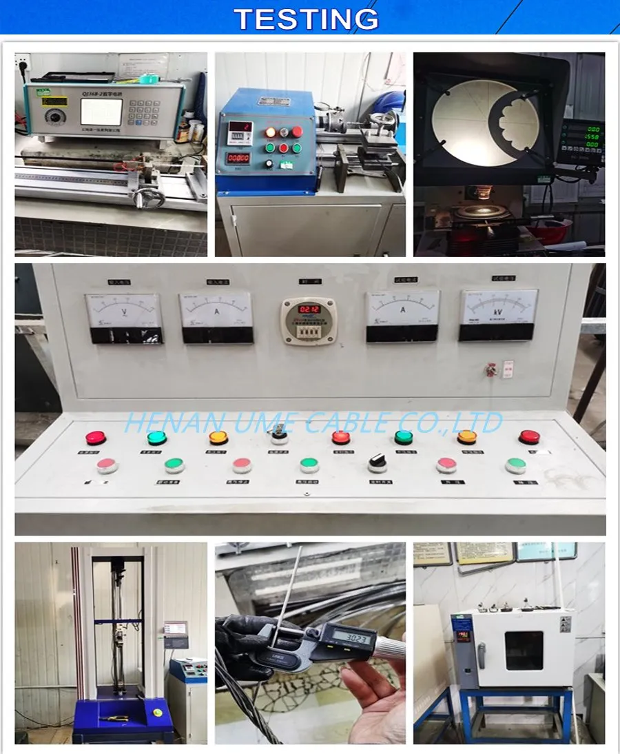 Low Voltage 0.6/1kv Aluminum/PE Insulation 2x16/25/35mm² export to Yemen 2