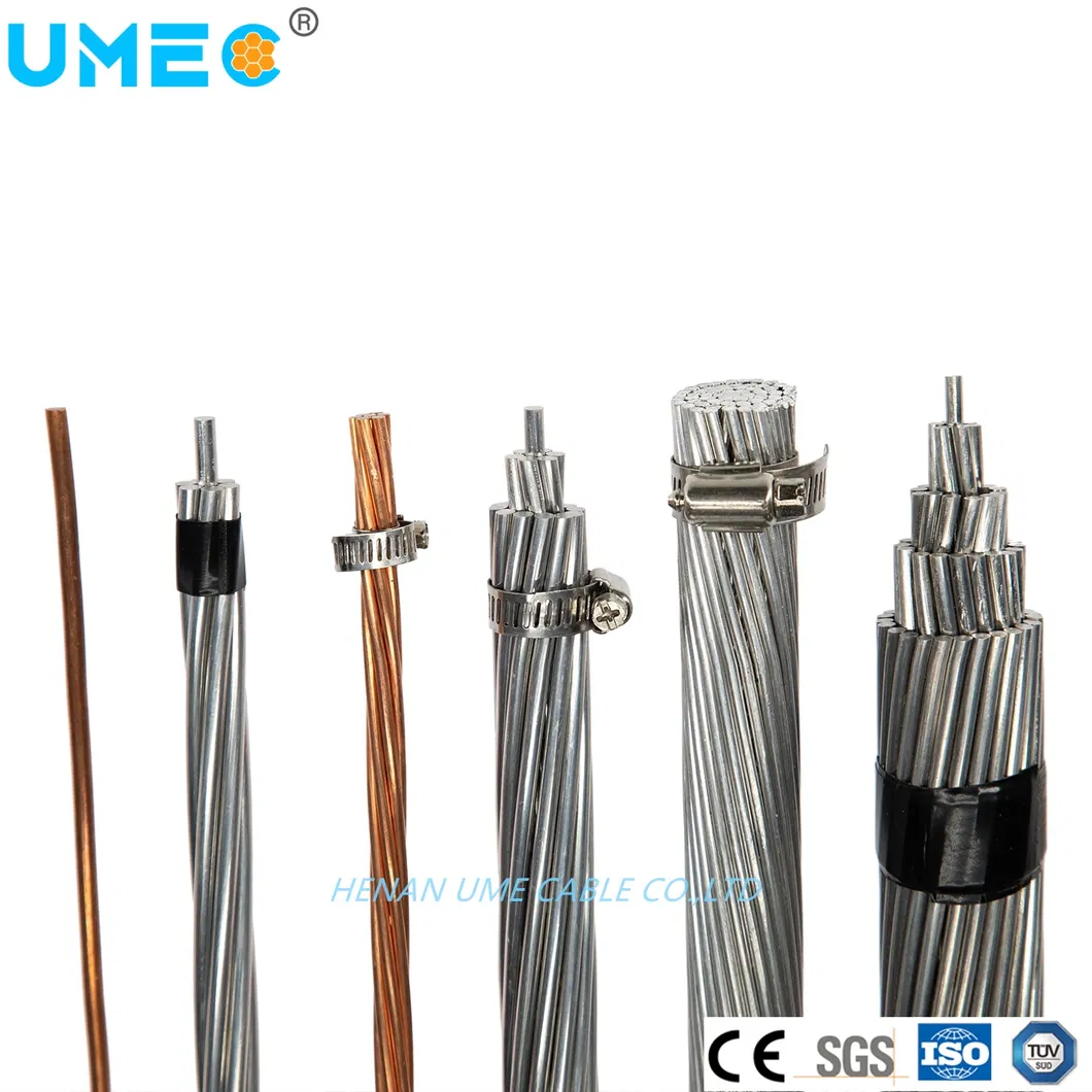 Primary and Secondary Distribution Cable Hare/Dog 100mmÂ² Aluminum Conductor Steel Reinforced