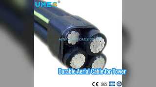 Câble groupé d'antenne duplex durable pour la distribution d'énergie