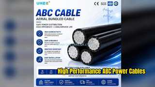 Câble ABC aérien fiable 0, 6, 1 kV pour la distribution d'énergie