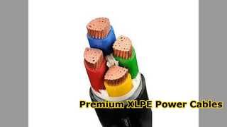 Câble d'alimentation en cuivre isolé XLPE de haute qualité 0 6 1kV
